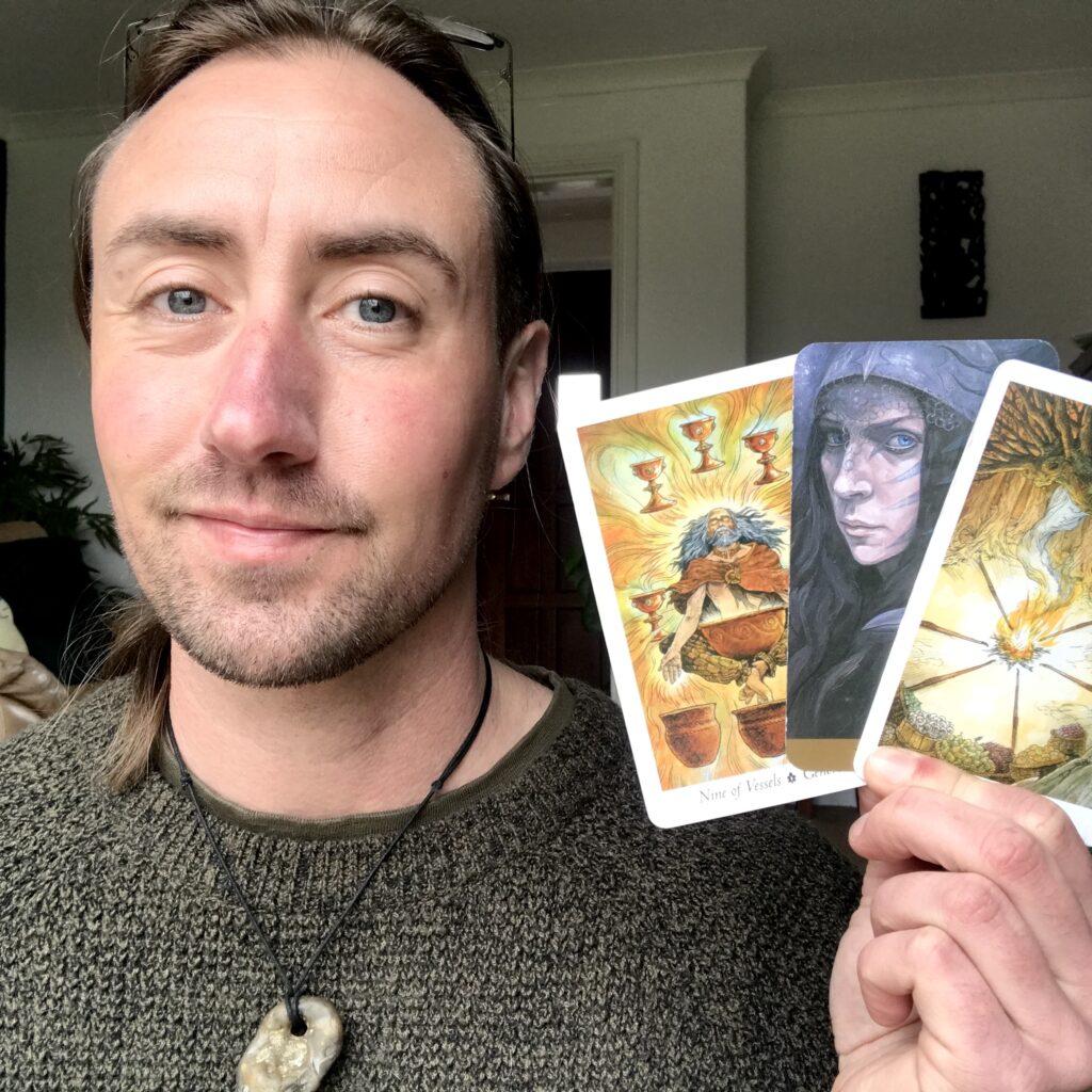 dylan mccabe tarot reader reading spiritual awakening personal growth oracle reading shadow work